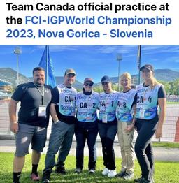 FCI-IGPWorld Championship 2023, Nova Gorica - Slovenia